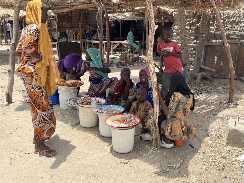 Nigerianos deslocados pelo terrorismo