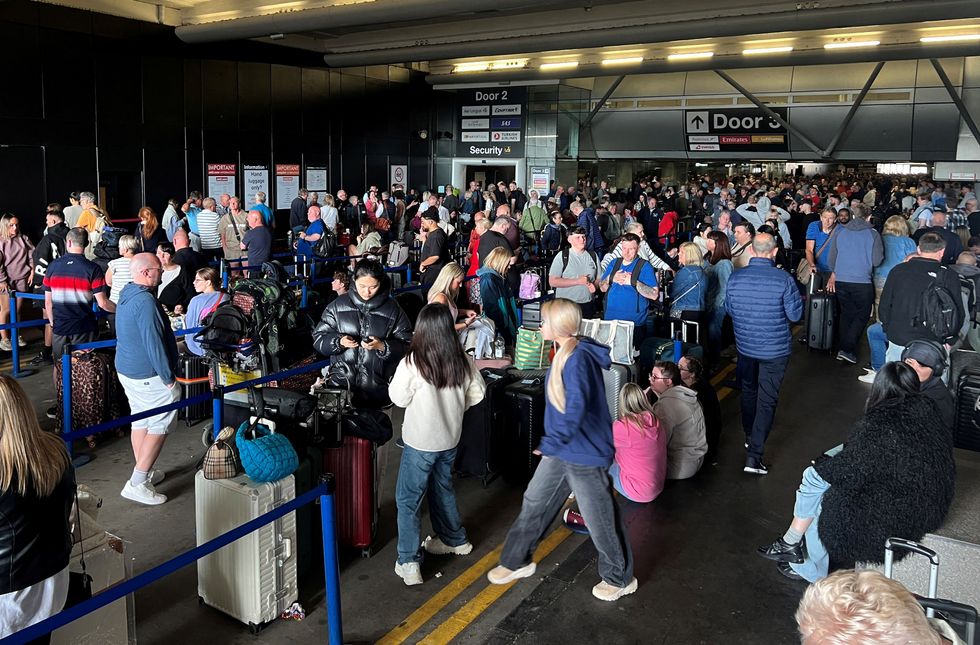 Disruption at Manchester Airport