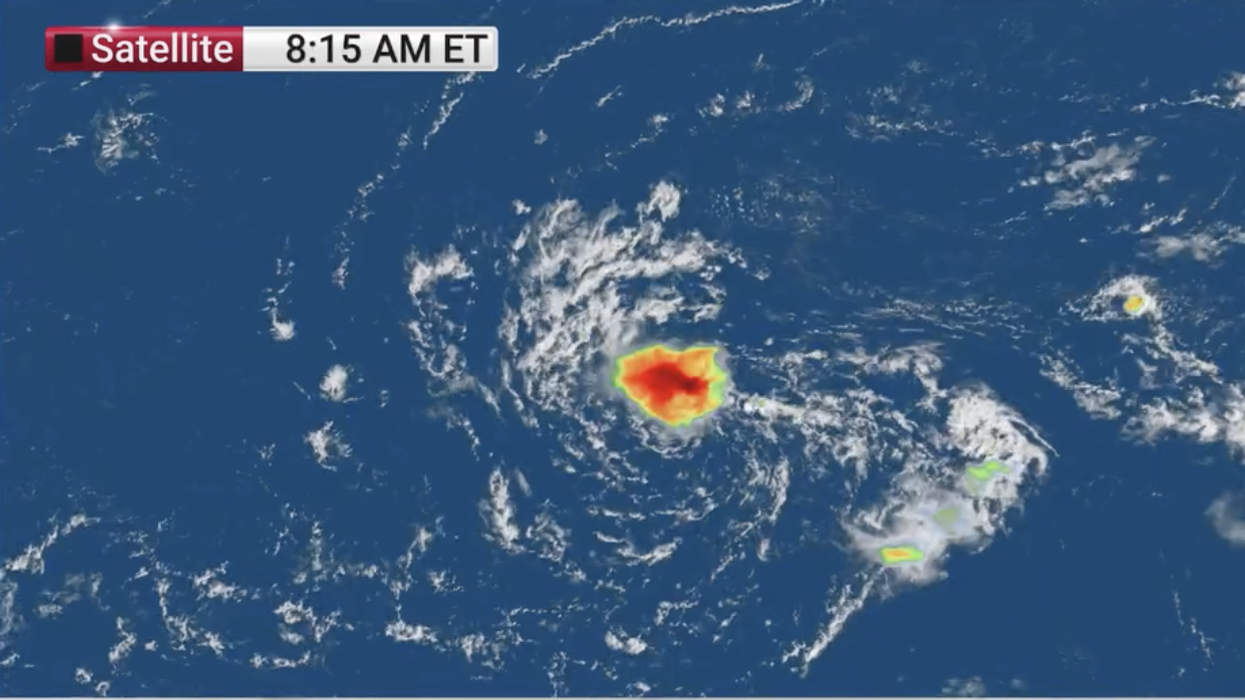 Disturbance growing in Atlantic