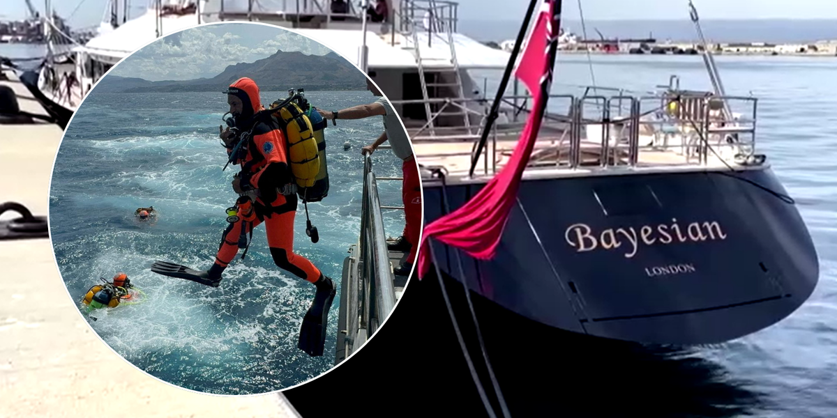 NextImg:Superyacht captain breaks his silence after 'unprecedented' sinking as 'complicated' search for survivors continues