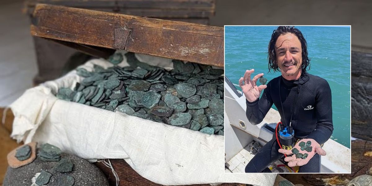 NextImg:Divers discover $1m worth of rare coins on 300-year-old shipwreck