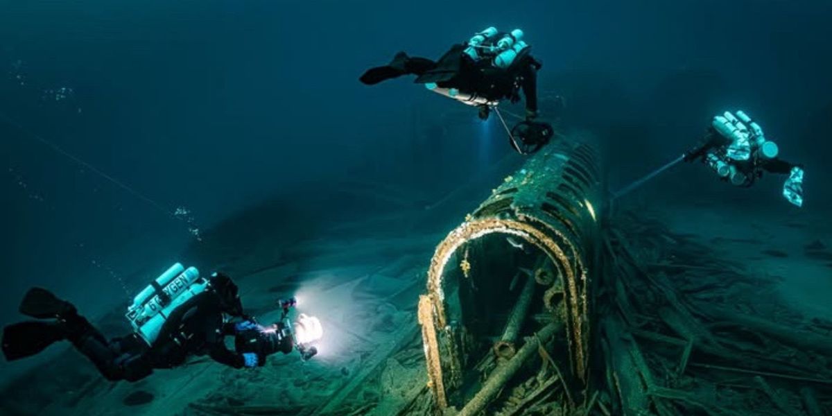 NextImg:HMS Nottingham: Divers discover WW1 Royal Navy ship sunk by German U-Boat