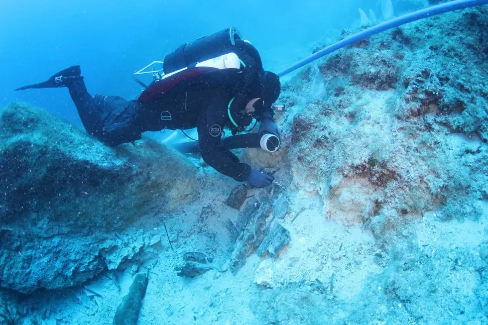 Divers in Greece