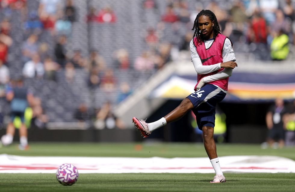 Djed Spence has become a key player at Tottenham