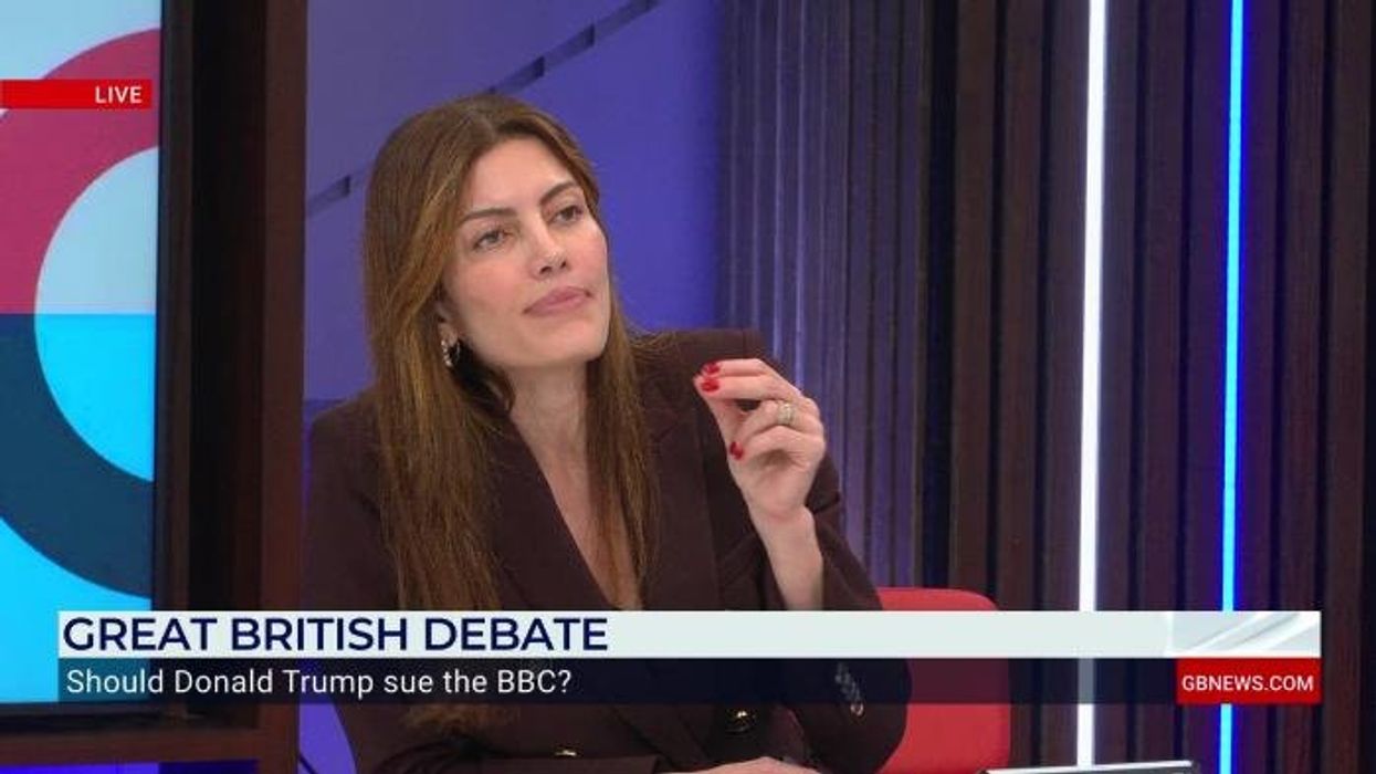 ‘Do NOT interrupt me!’ Nana Akua scolds GB News guest pleading with Donald Trump not to sue the BBC