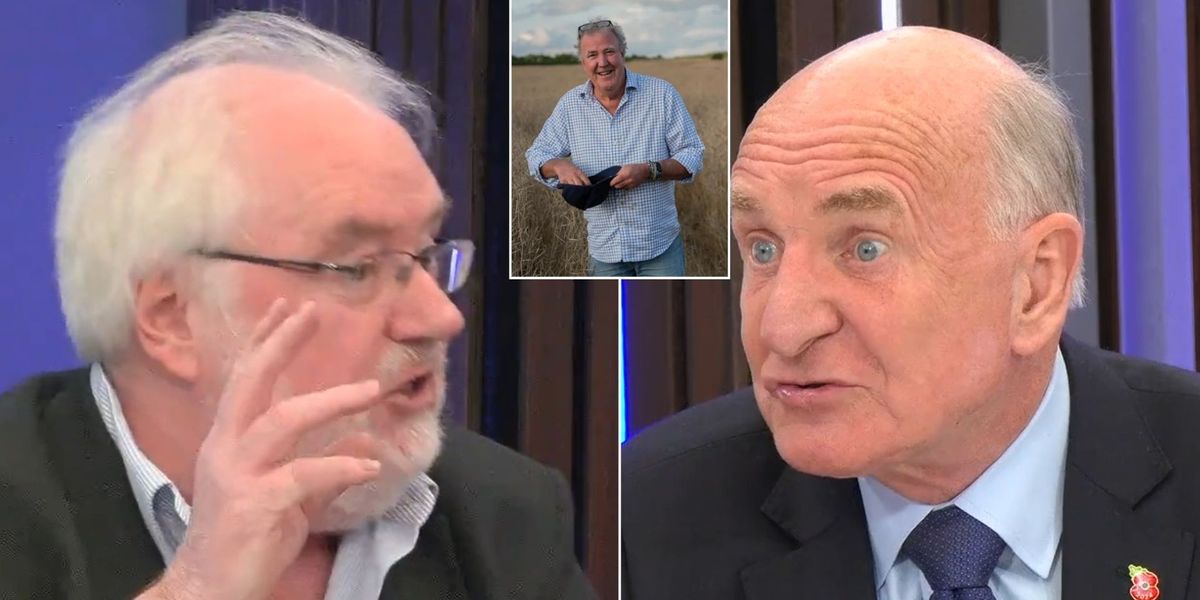 NextImg:‘Do you honestly think that?’ Jeremy Clarkson row erupts on GB News as ex-Labour MP says he ‘made a fool of himself’ at farmers’ protest