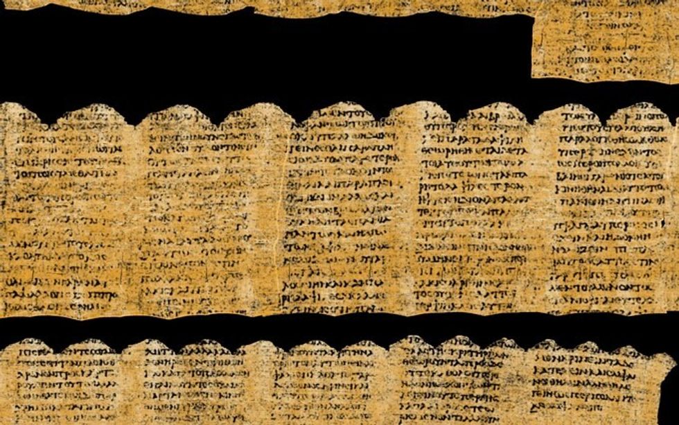 Documents were discovered in 1752 but attempts to unfurl the charred scrolls proved unsuccessful