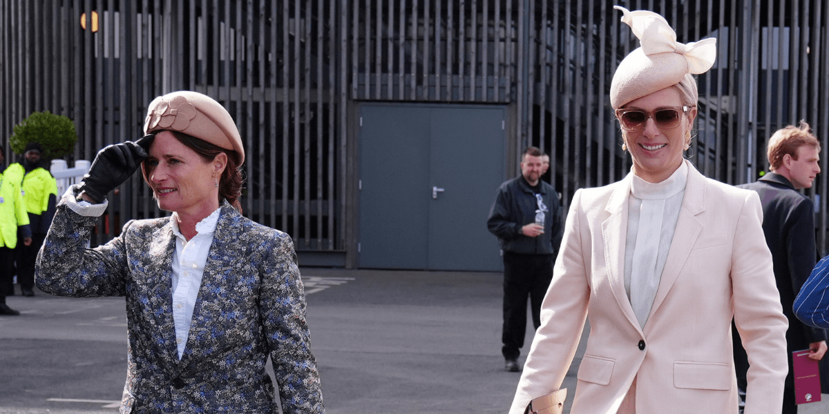 Zara Tindall brings a royal lady-in-waiting to Aintree Racecourse Zara Tindall brings a royal lady-in-waiting to Aintree Racecourse