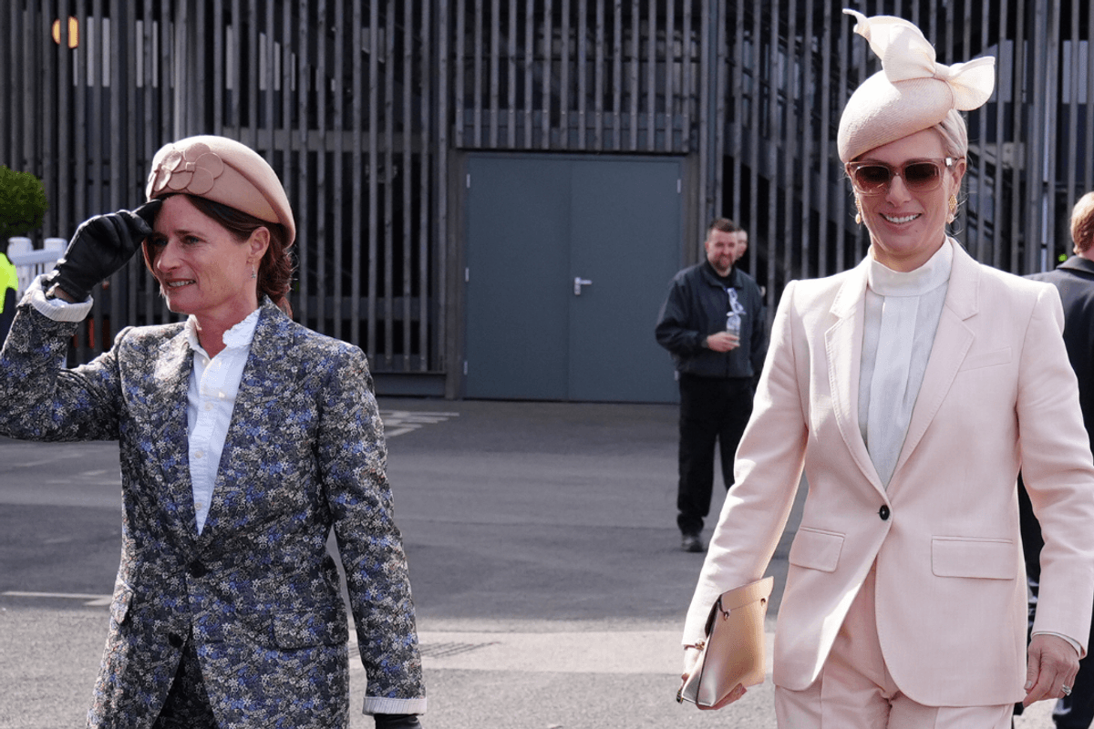 Dolly Maude and Zara Tindall