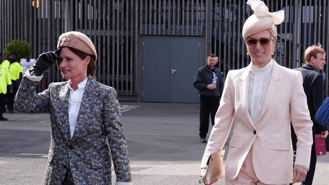 Dolly Maude and Zara Tindall