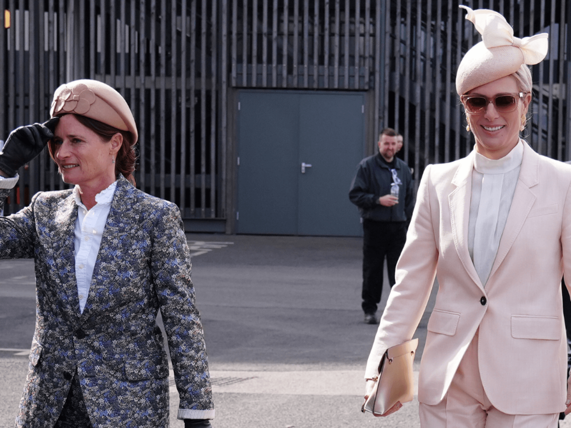 Dolly Maude and Zara Tindall