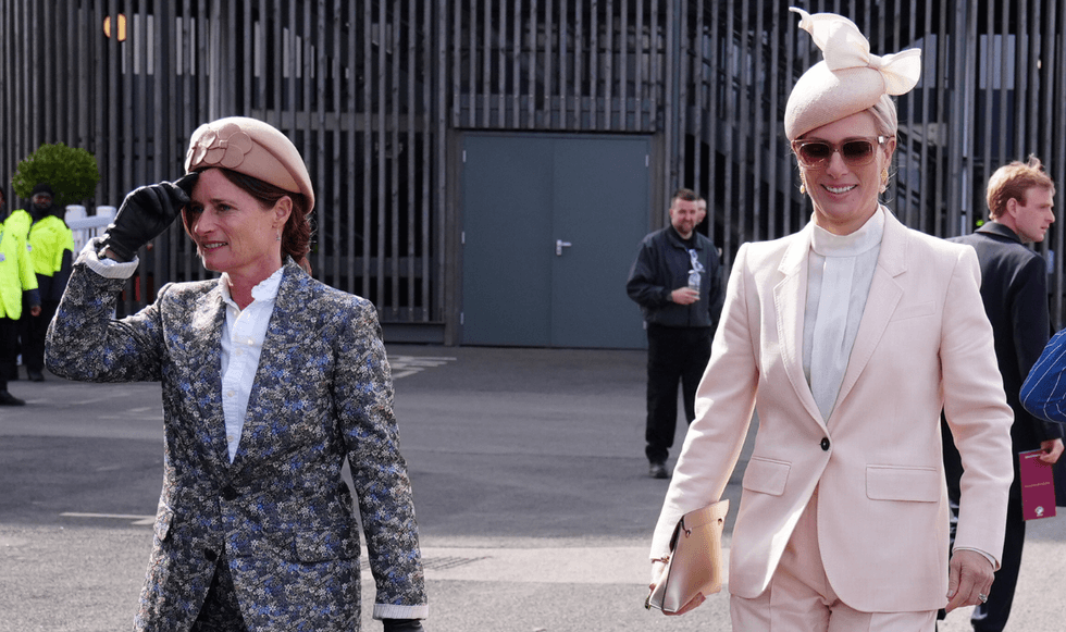 Dolly Maude and Zara Tindall