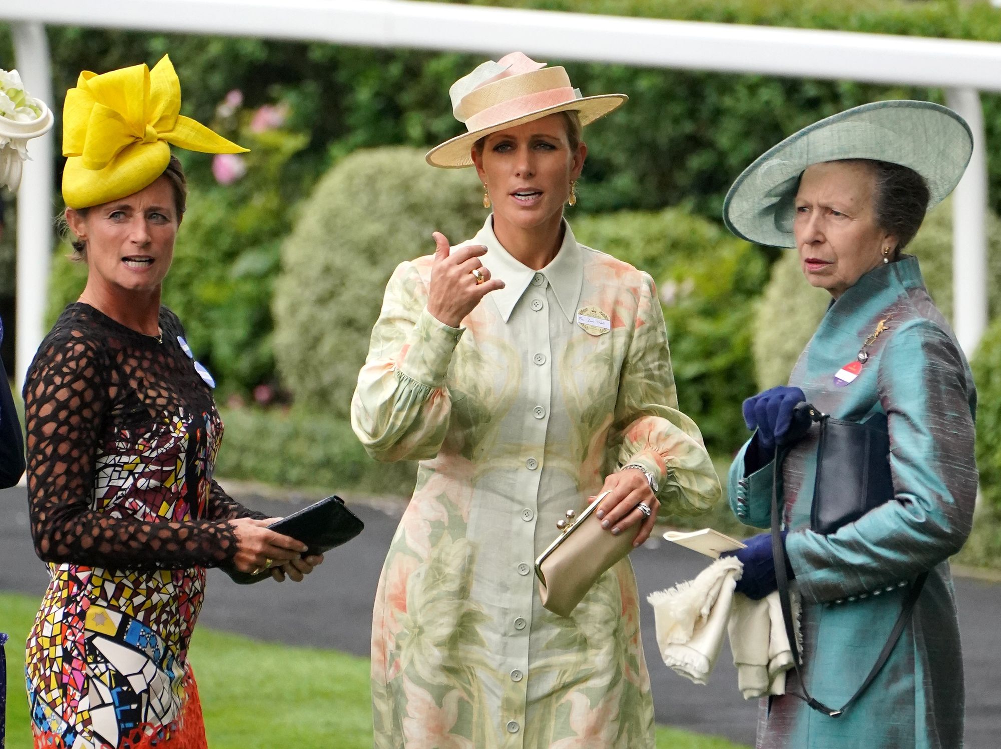 Dolly Maude, Zara Tindall, and Princess Anne