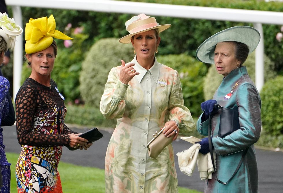 Dolly Maude, Zara Tindall, and Princess Anne