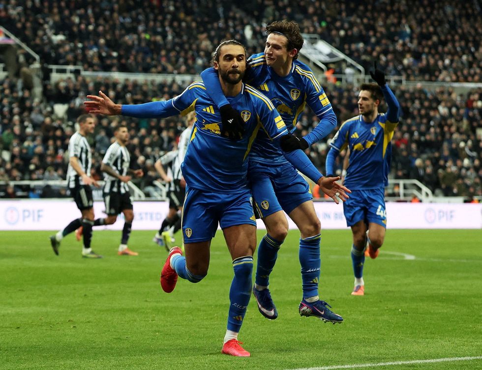 Dominic Calvert-Lewin and Brendan Aaronson had scored three between them but it was not enough for Leeds