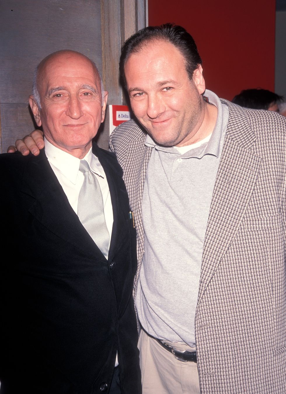 Dominic Chianese and James Gandolfini