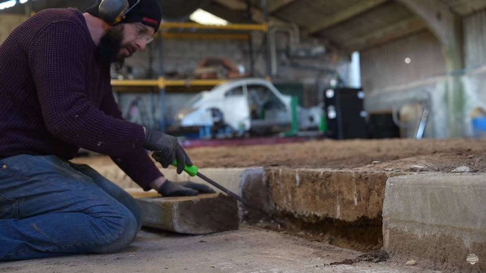 Dominic Chinea at work