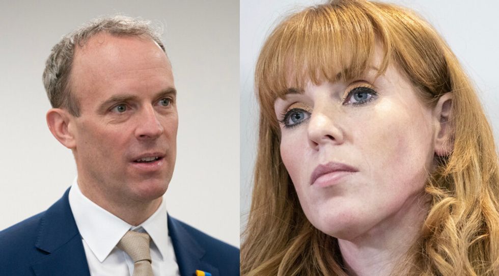 Dominic Raab and Angela Rayner