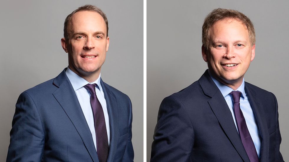 Dominic Raab and Grant Shapps