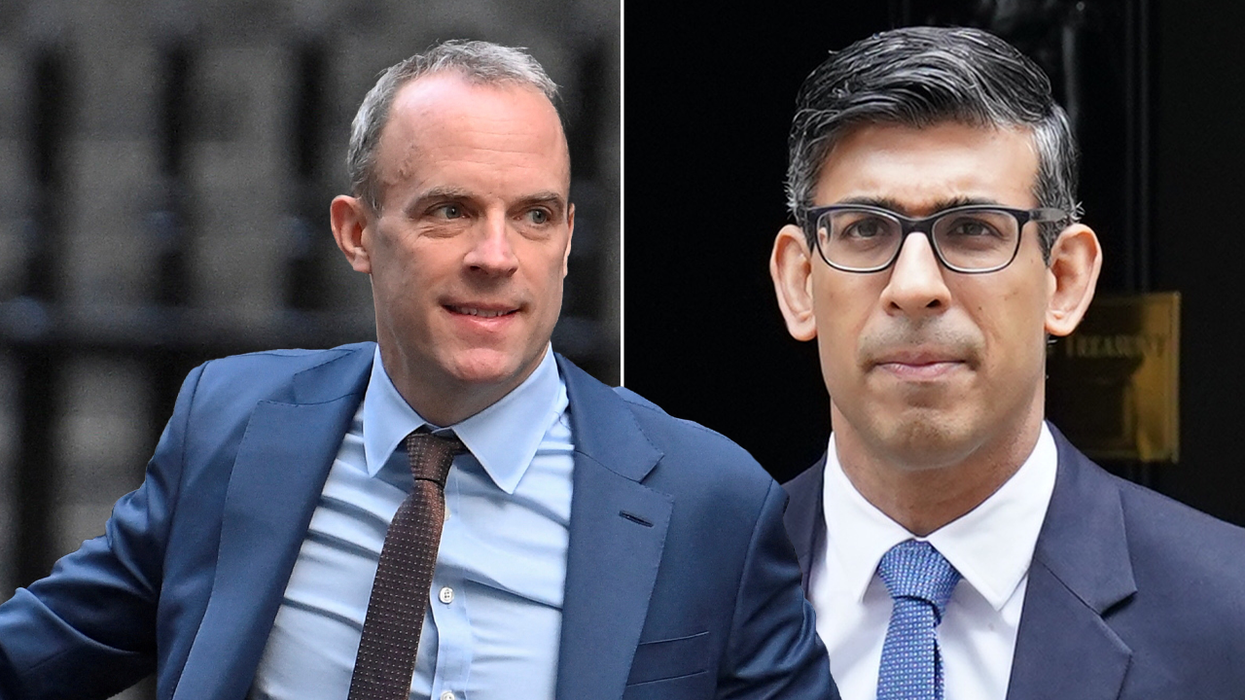 Dominic Raab and Rishi Sunak