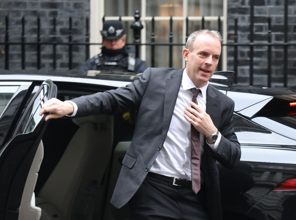 Dominic Raab has previously voiced his frustration at 'wokery' whittling down the democratic debate.