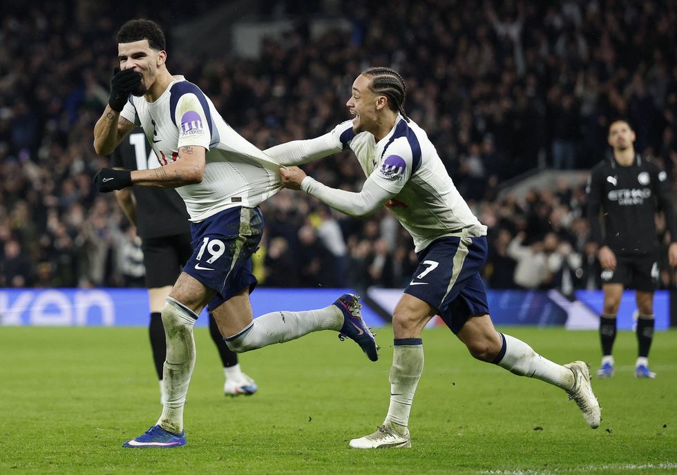 Dominic Solanke stunned the Tottenham crowd with his incredible goal