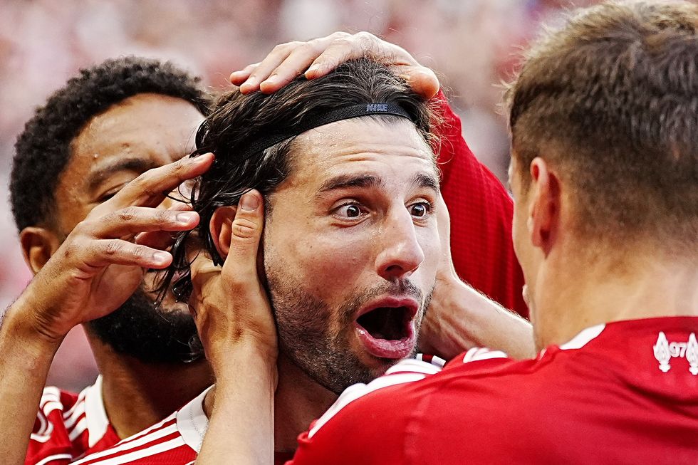 Dominik Szoboszlai Liverpool Arsenal