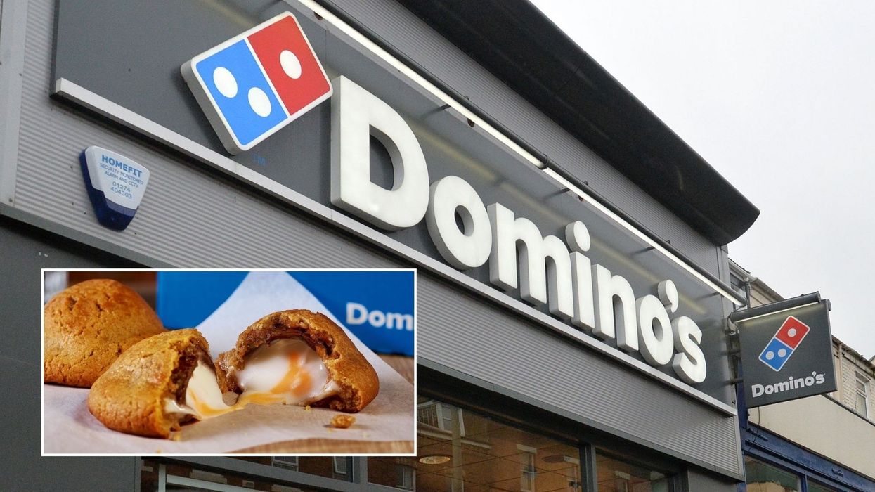 Domino's/Domino's Cadbury Creme Egg cookies