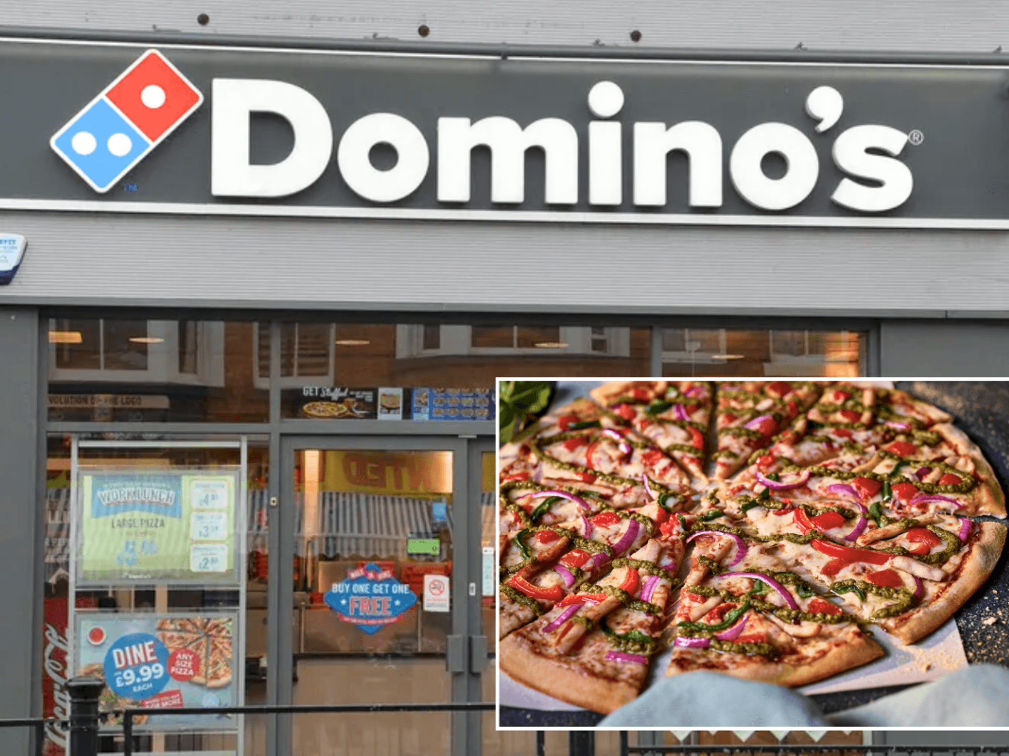 Domino's restaurant / Pizza Italiano's Domino's