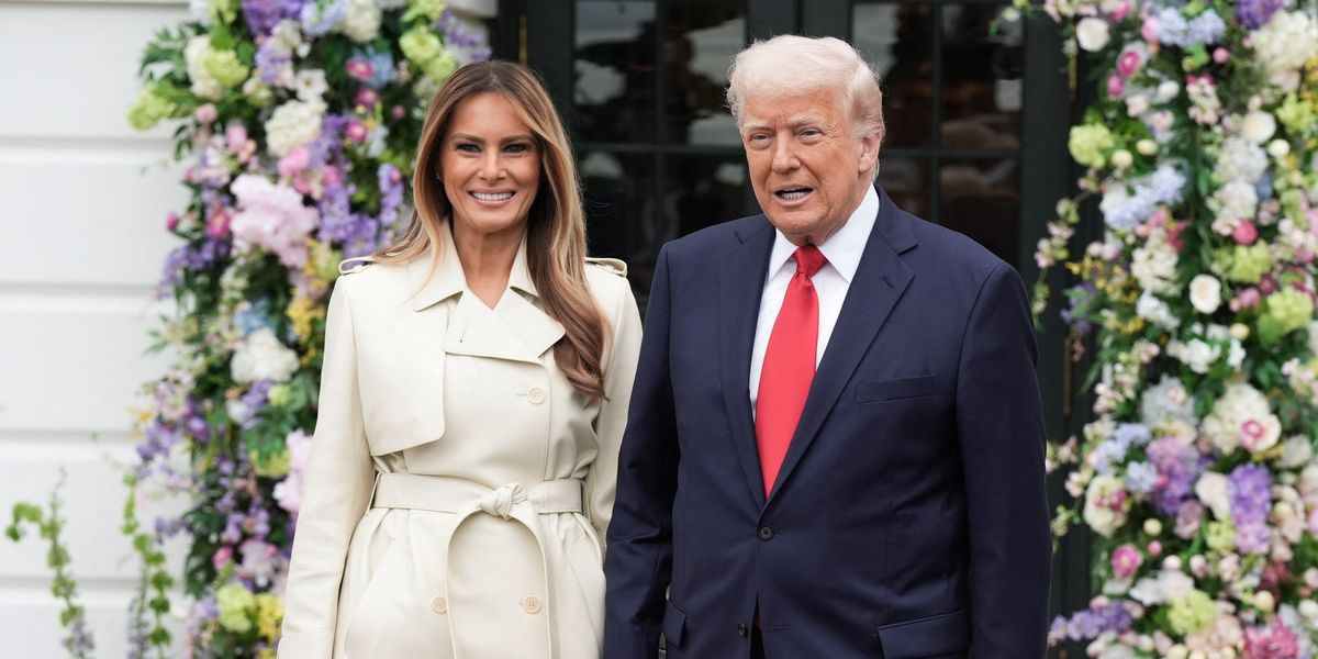 NextImg:Melania Trump has spent 'less than 2 weeks in White House' despite US President taking office 108 days ago