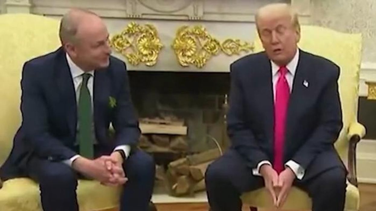 Donald Trump accuses Ireland of taking advantage of US in front of bemused Irish PM in surreal moment - ‘They’re very smart’