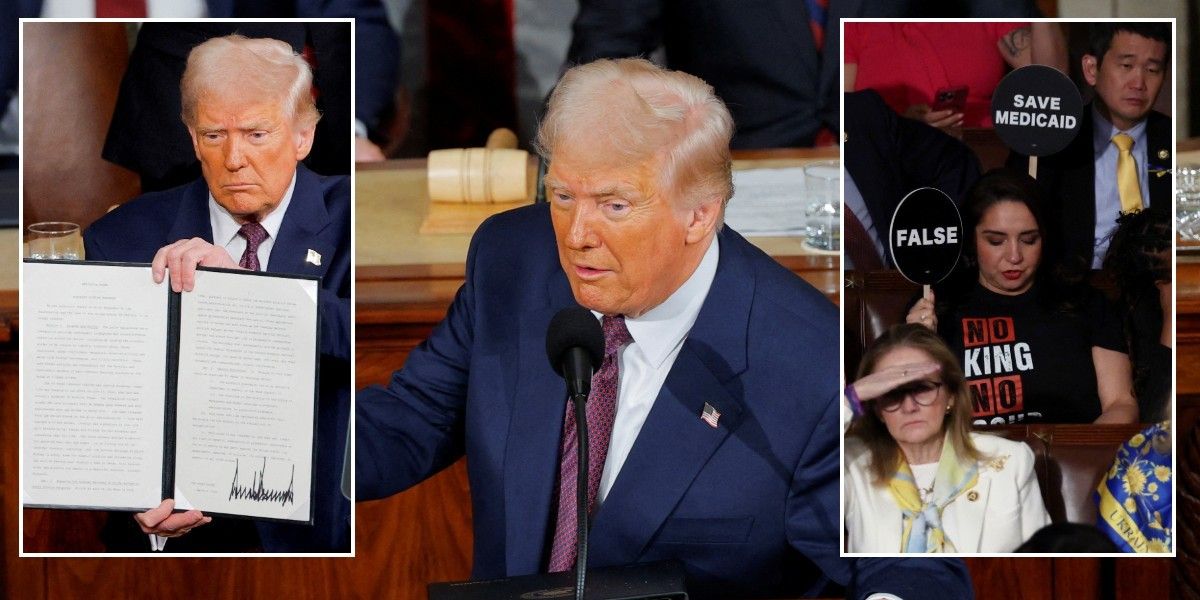 NextImg:'America is back' Donald Trump declares as 'triggered' Democrats booted from Congress after protest