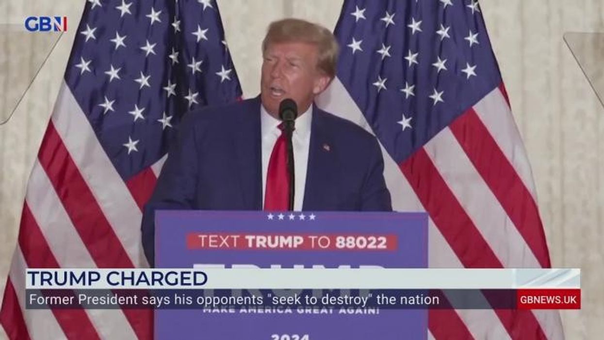 Donald Trump declares America 'is going to hell' as he blasts 'politically motivated' prosecution