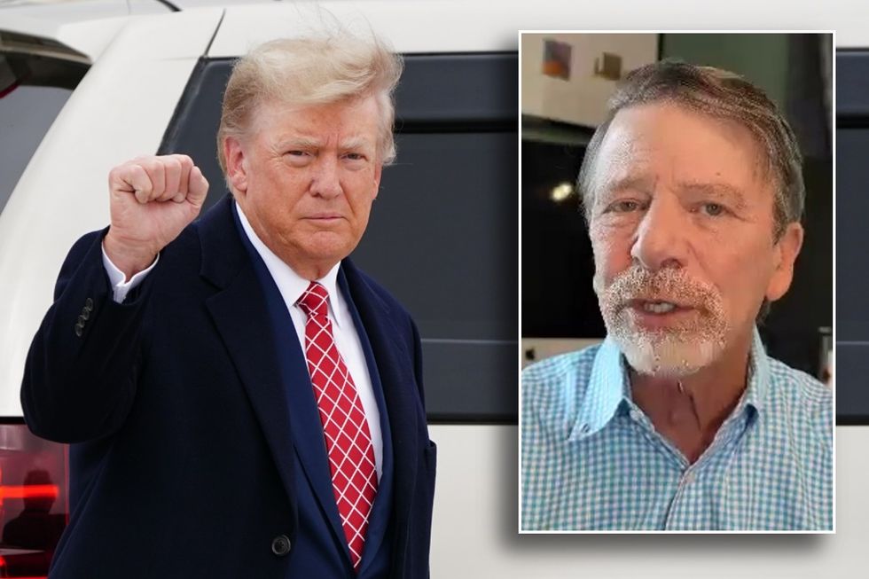 Donald Trump and Adam Goodman