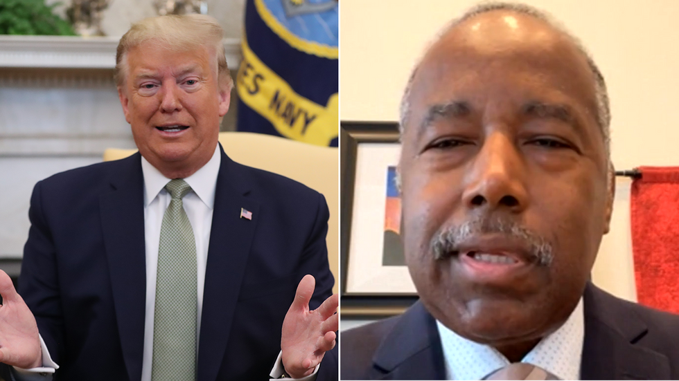 Donald Trump and Ben Carson