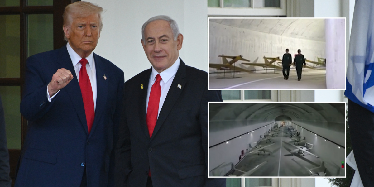 NextImg:Iran shows off huge underground military bunker as tensions with Israel surge