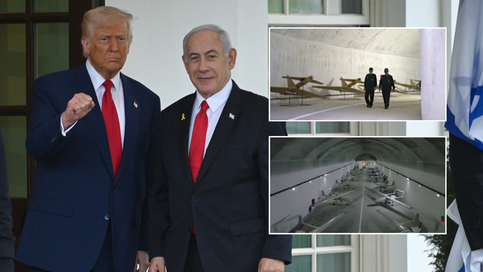 Donald Trump and Benjamin Netanyahu