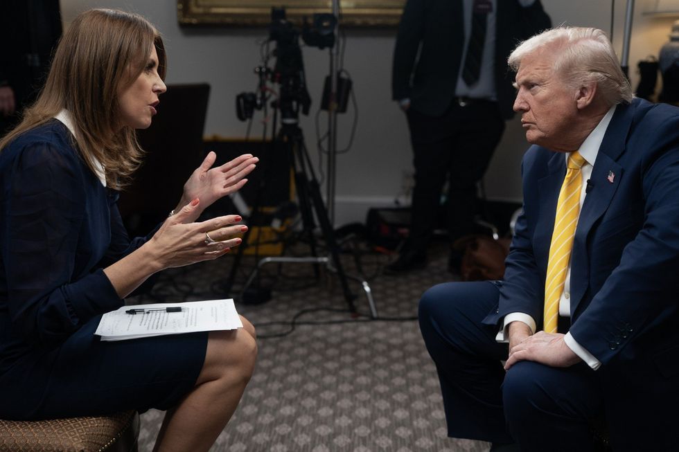 Donald Trump and Bev Turner