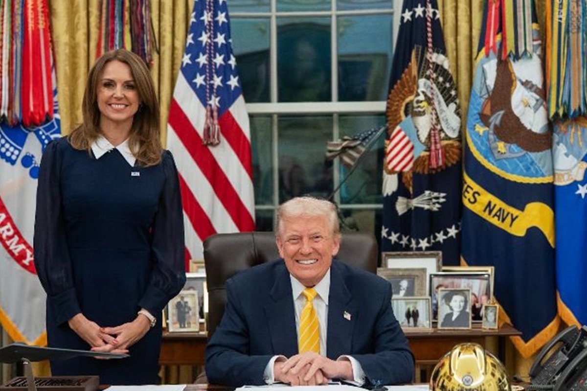 Donald Trump and Bev Turner