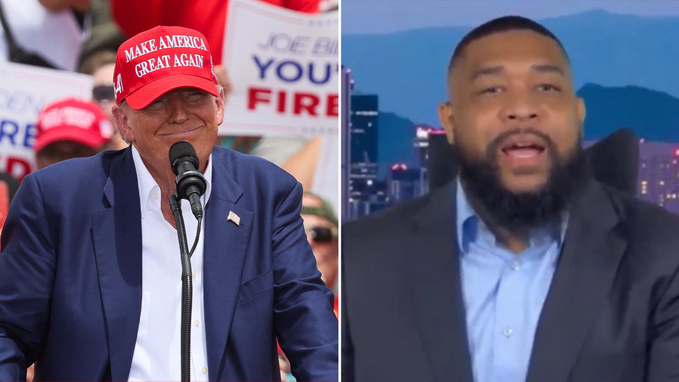 Donald Trump and Brandon Tatum