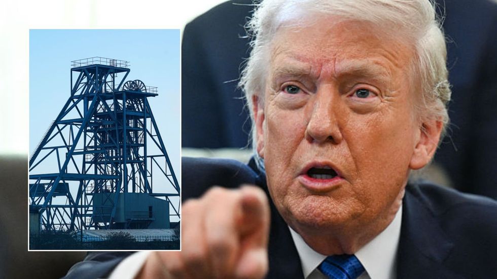 Donald Trump and Cornish mine