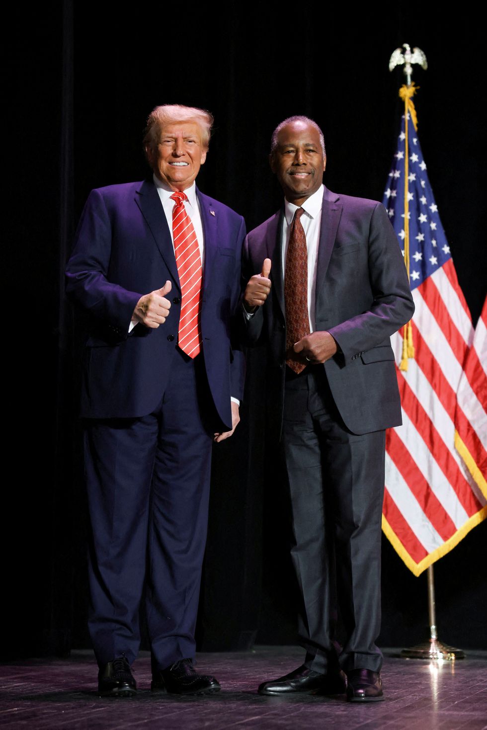 Donald Trump and Dr. Ben Carson