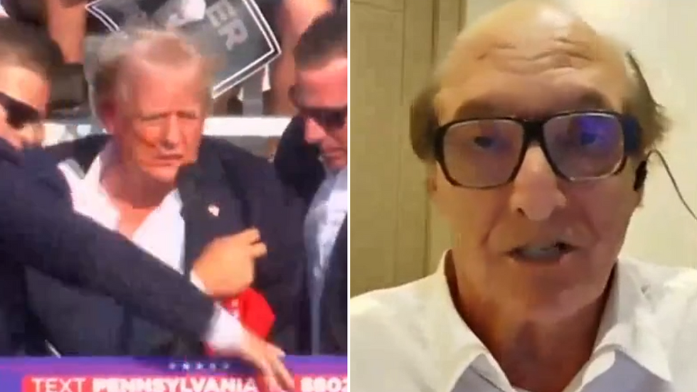 Donald Trump and Dr Roger Gewolb