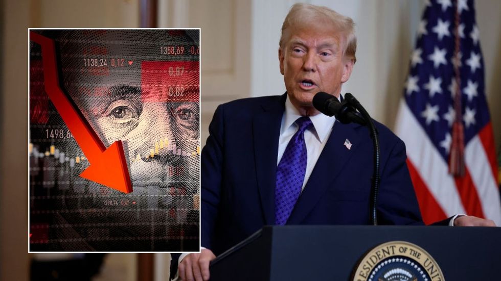 Donald Trump and economy crash