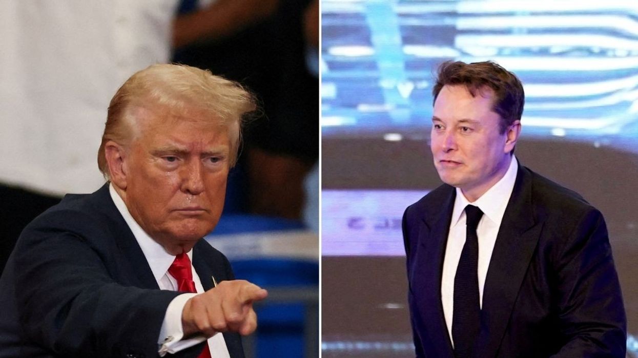 Donald Trump and Elon Musk