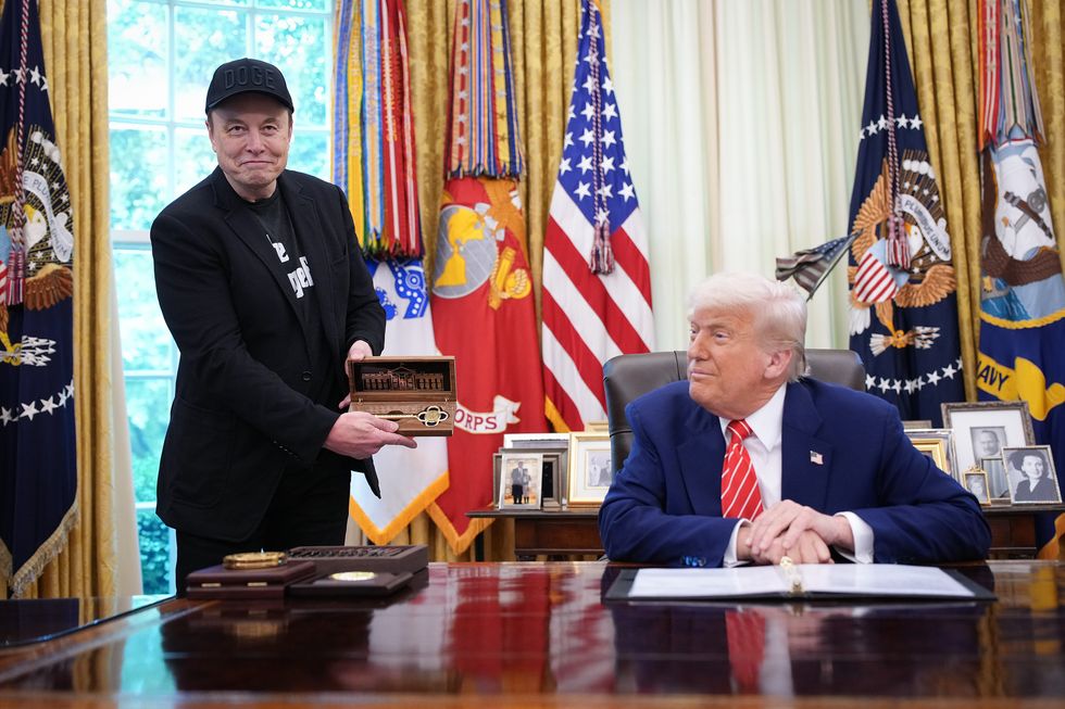 Donald Trump and Elon Musk