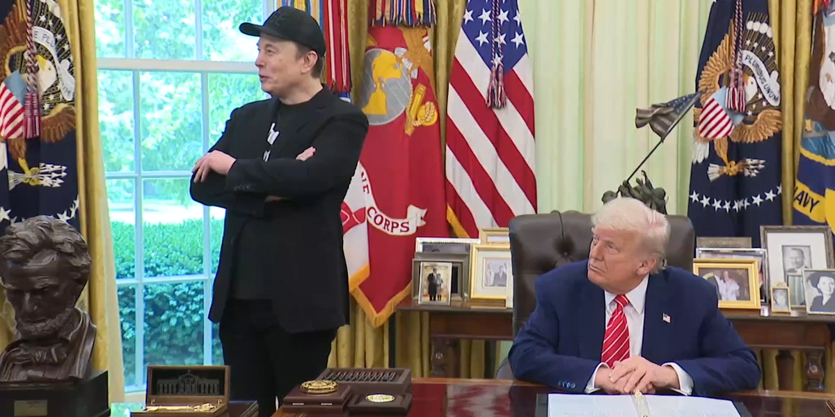 NextImg:WATCH: Donald Trump piles praise on Elon Musk after 'fallout rumours' - 'He is a great guy!'
