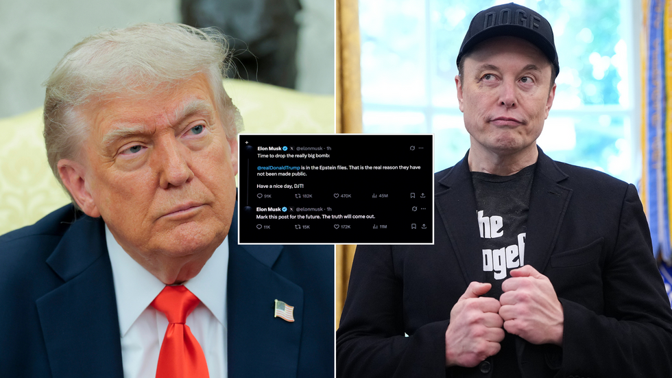 Donald Trump and Elon Musk