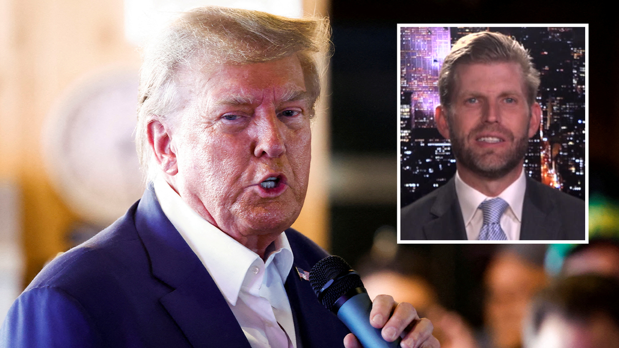 Donald Trump and Eric Trump