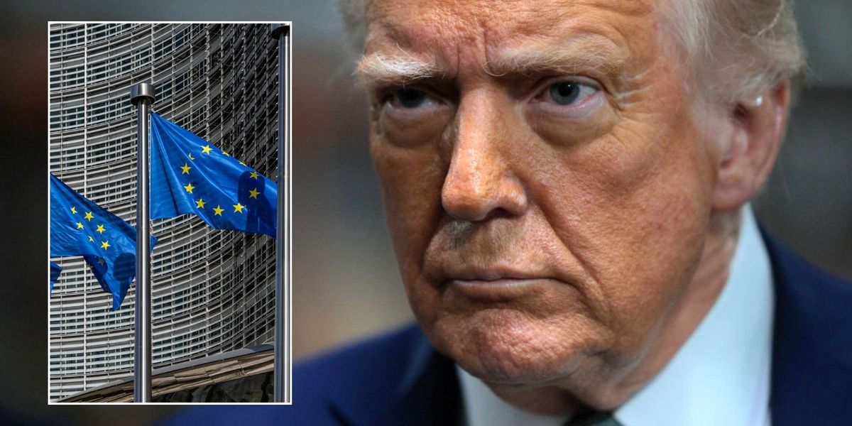 NextImg:Donald Trump's trade war heats up as European Union DELAYS tariffs to 'continue talks' with White House